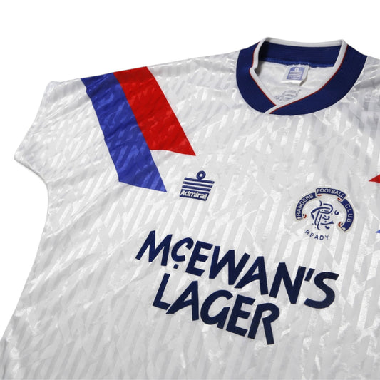 1990-92 Rangers Away Shirt – detail