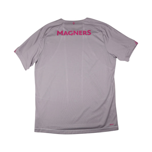 Celtic 2019/20 third shirt back view showing Magners logo