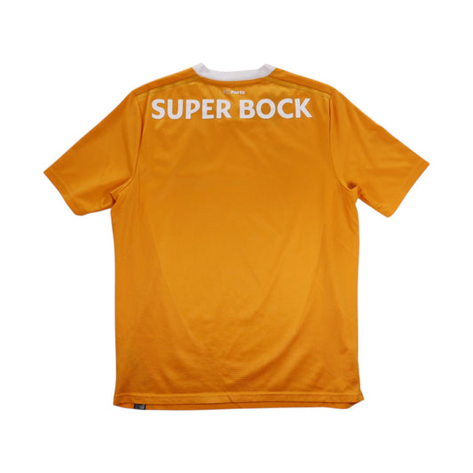 FC Porto 2017/18 away shirt, back view showing SUPER BOCK lettering