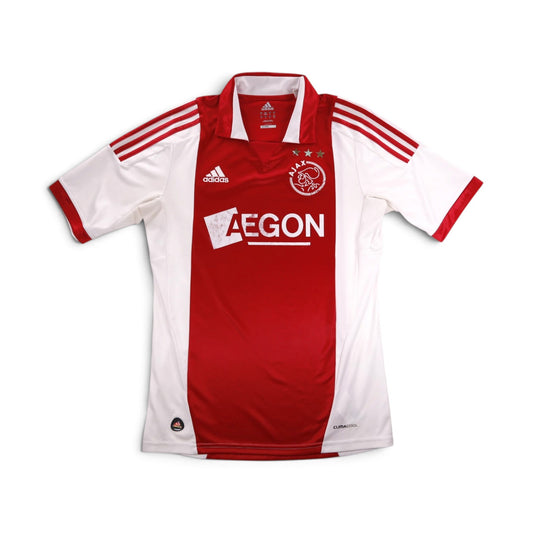 Ajax 2011/12 adidas home shirt, rear view showing plain back