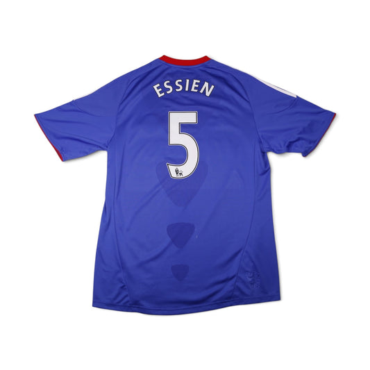 Chelsea 2010/11 home shirt back view showing Essien name and number 5