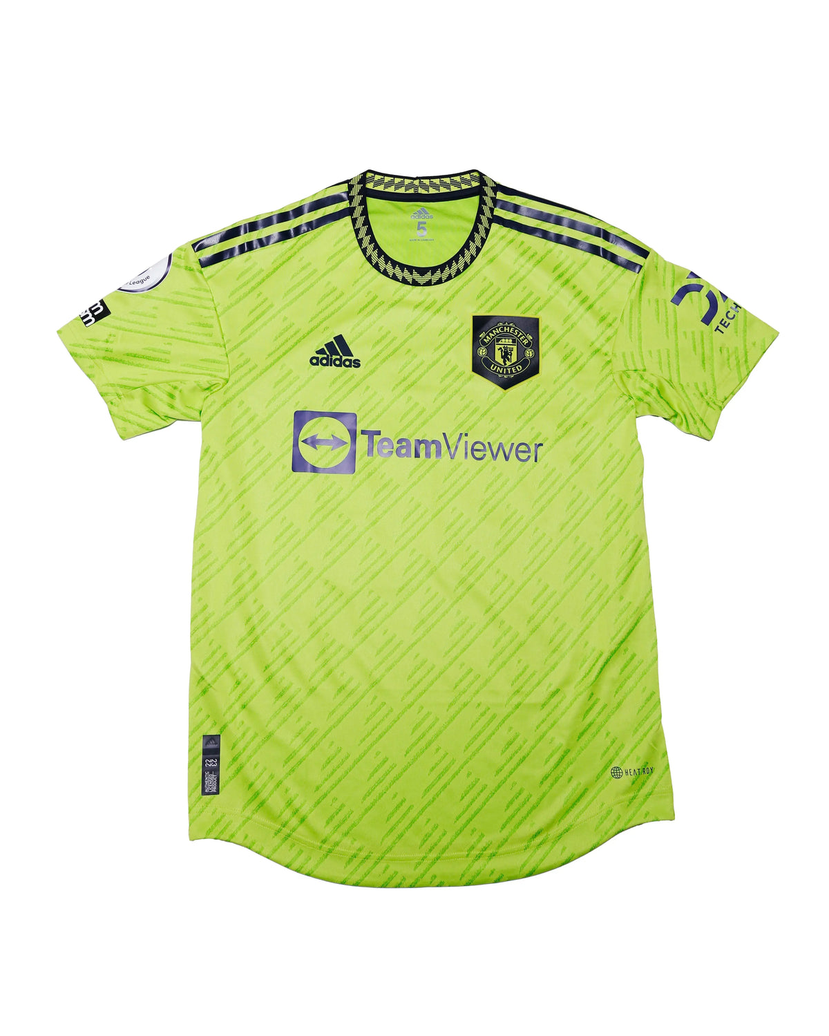 2022-23 Manchester United Match Issue Away Jersey Granacho #49 Adidas