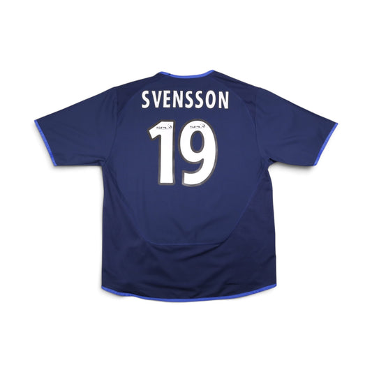 Rangers 2005/06 third shirt back with Svensson 19 print