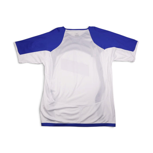 2006/07 Rangers Umbro training shirt back view showing mesh ventilation panel
