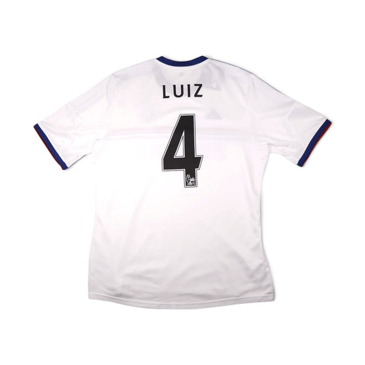 Chelsea 2013/14 away shirt back with Luiz number 4 print