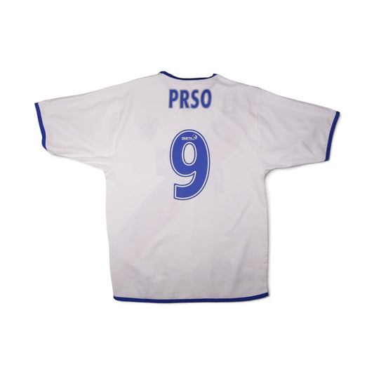 2004/05 Rangers away shirt back view showing Prso and number 9