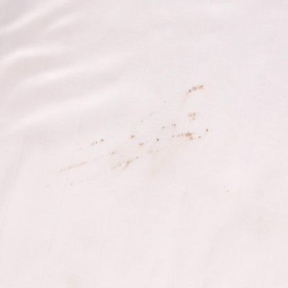 Close-up detail of marks on the fabric