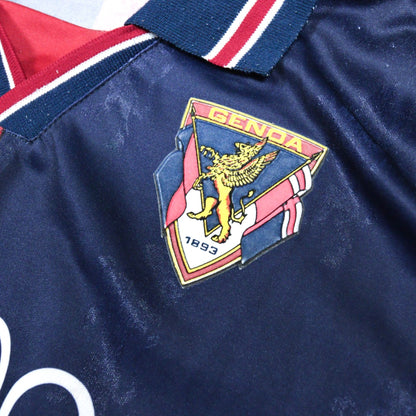 Close-up of the Genoa crest on the chest