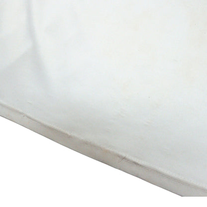 Close-up of the hem seam showing faint marking