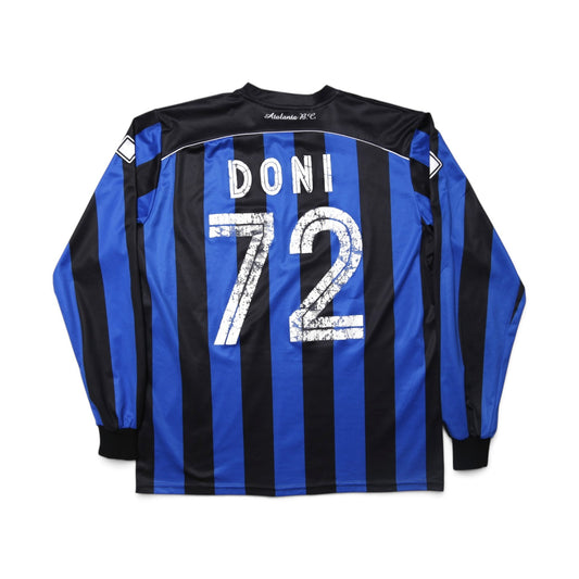 Atalanta shirt back print showing Doni #72