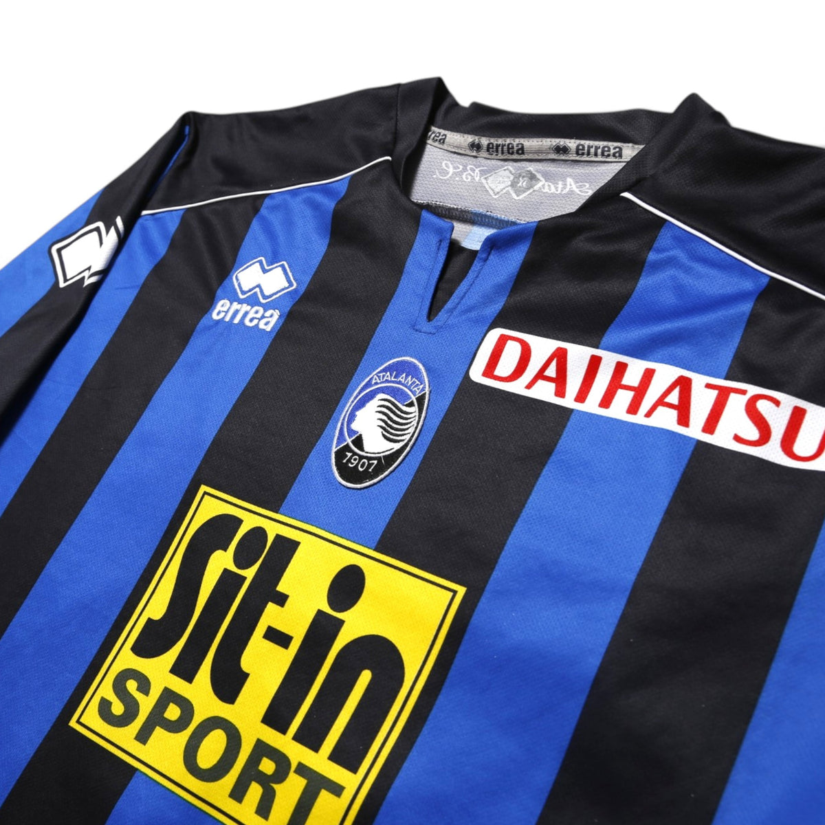 2009/10 Atalanta Home Shirt – Doni #72 – detail