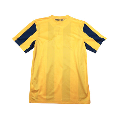 Hellas Verona 2015/16 Nike home shirt, back view showing MCMIII text beneath the collar