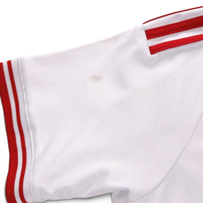 Close-up of the sleeve and cuff showing a small mark
