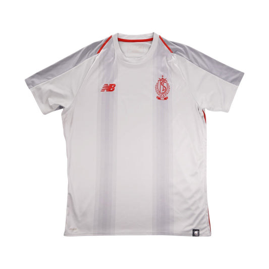 Standard Liège 2018/19 away shirt front view showing New Balance logo and club crest