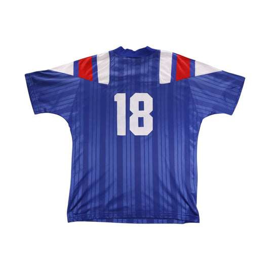 Back of USA World Cup Team shirt showing white number 18