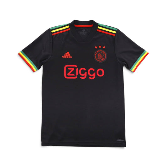 Ajax 2021/22 third shirt front view with Ziggo sponsor and adidas logo