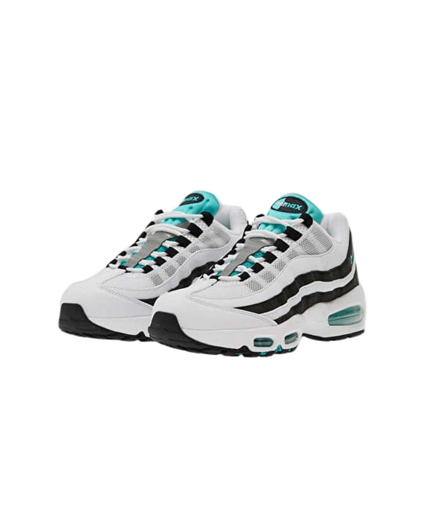 Nike Air Max 95 OG “White / Hyper Jade / Black / Metallic Silver”