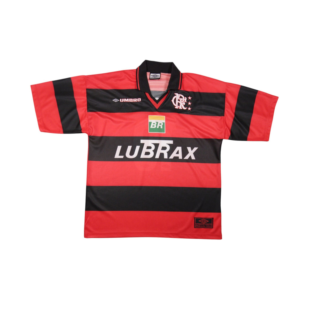1999/00 Flamengo home shirt back view showing Umbro branding and crest