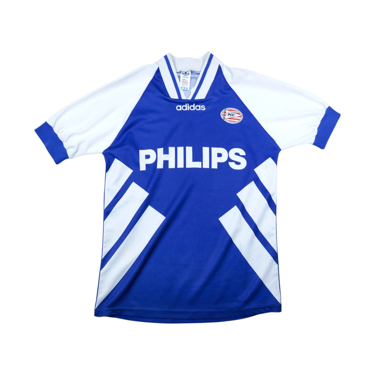 Front view of the 1994/95 PSV Eindhoven away shirt with Philips sponsor and adidas logo