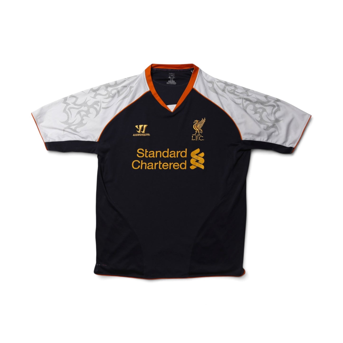 Liverpool 2012-13 third shirt collar and Warrior neck label with hangtag