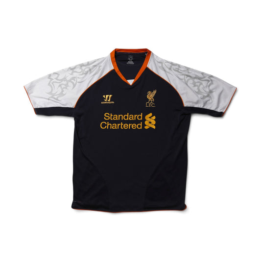 Liverpool 2012-13 third shirt collar and Warrior neck label with hangtag