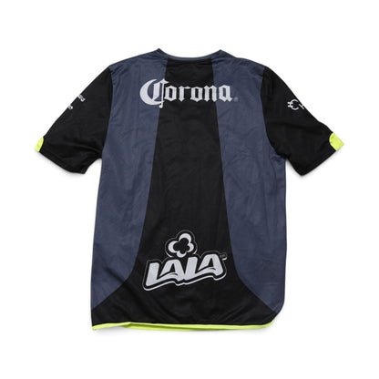 Santos Laguna 2015/16 away shirt back flat lay showing Corona and LALA branding