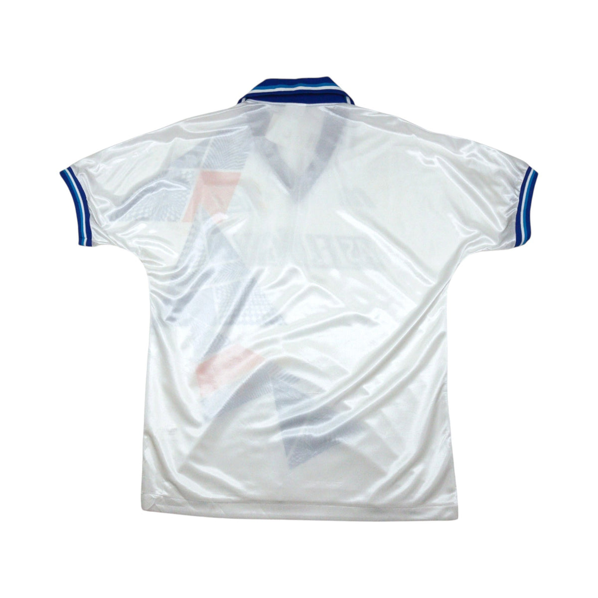 Back view of 1993/94 Yokohama Flügels home shirt, plain without name or number