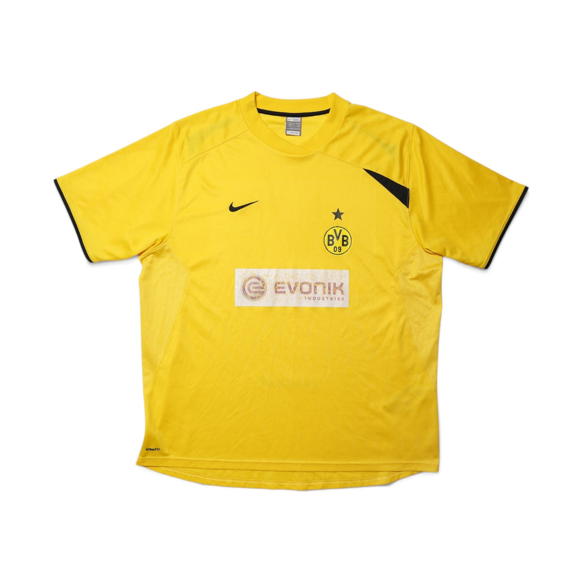 2007/08 Borussia Dortmund third shirt front view with Evonik sponsor