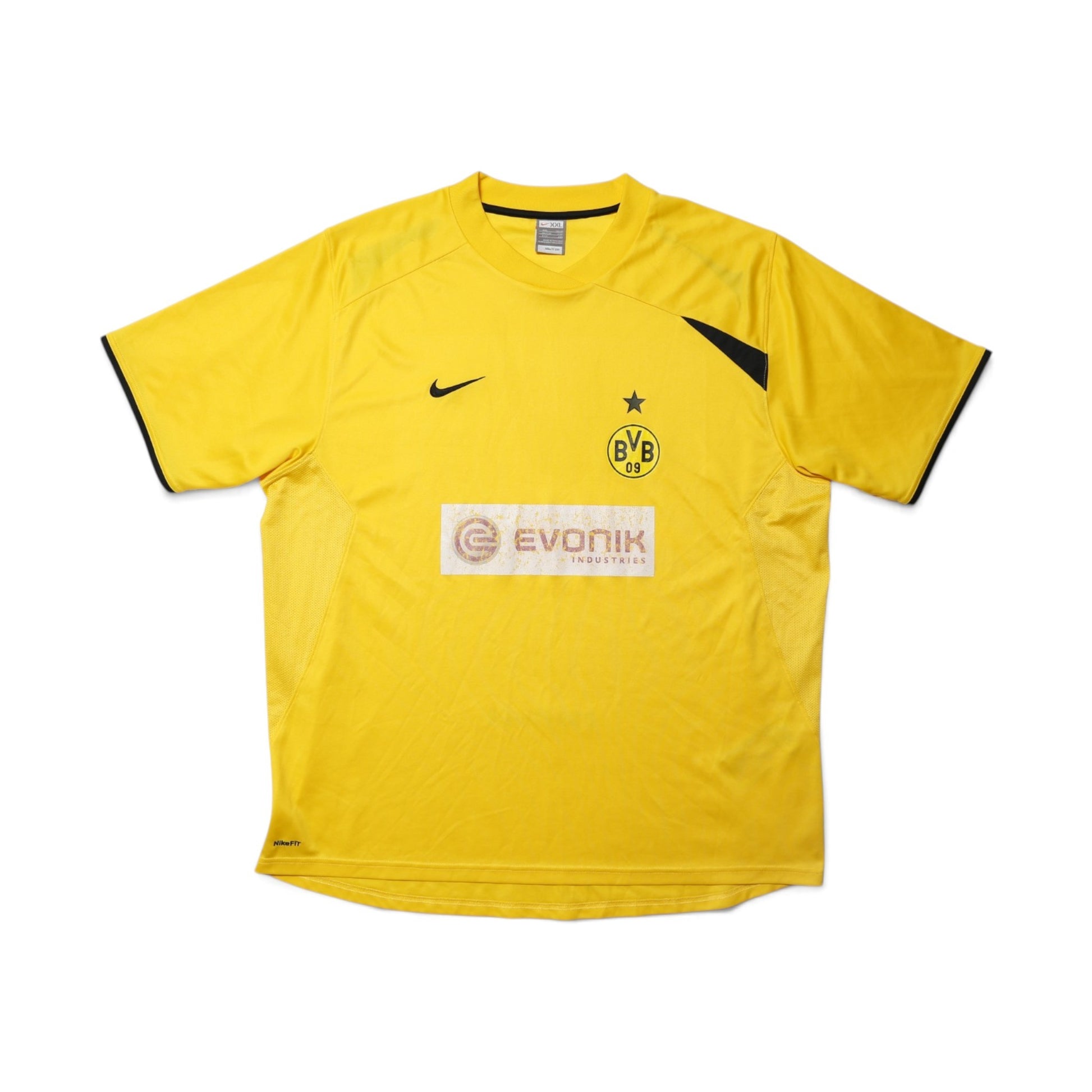 2007/08 Borussia Dortmund third shirt front view with Evonik sponsor