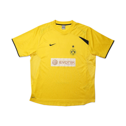 2007/08 Borussia Dortmund third shirt front view with Evonik sponsor