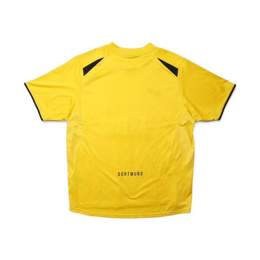 2007/08 Borussia Dortmund third shirt back view showing Dortmund text