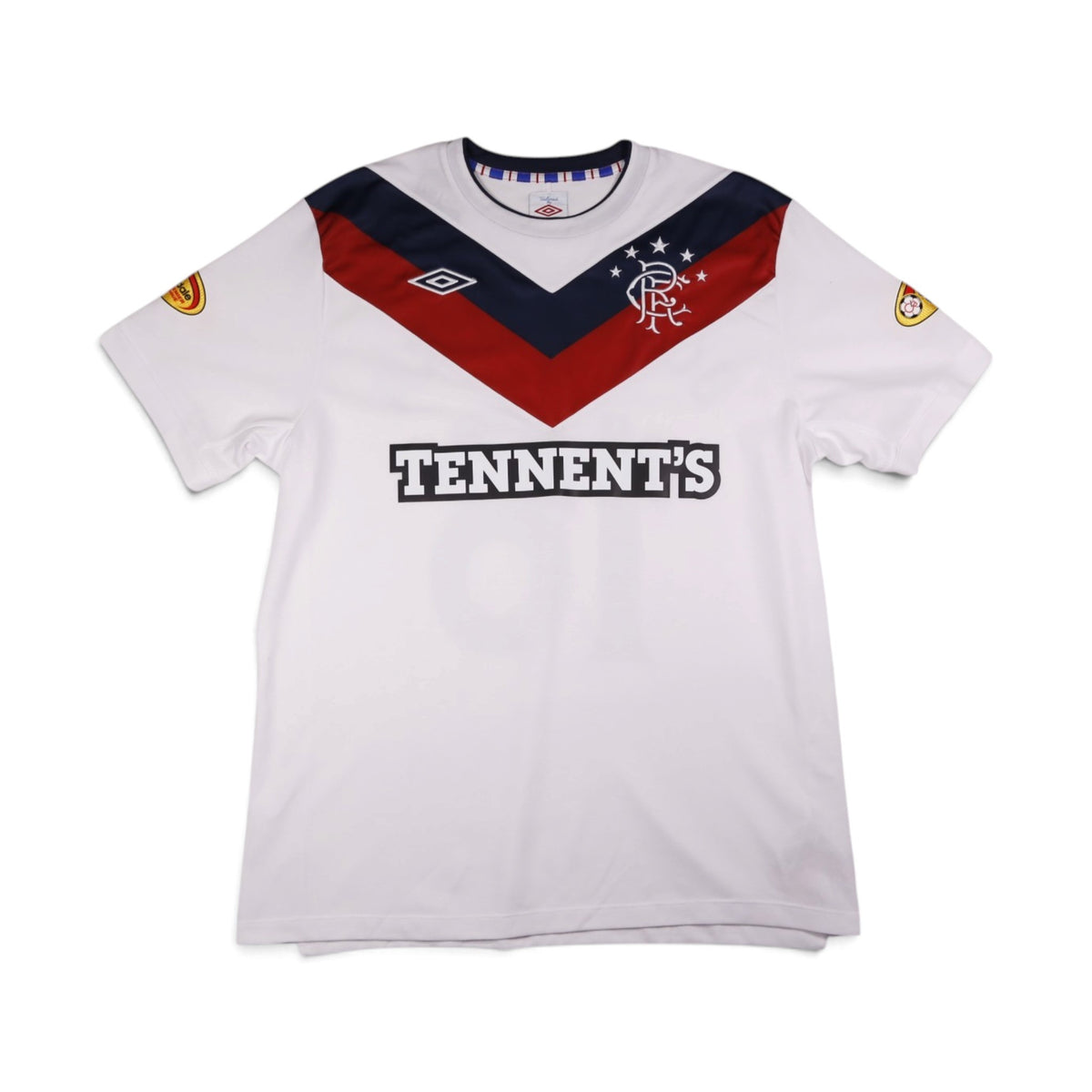 Rangers 2011/12 away shirt front view with Tennent's sponsor and crest