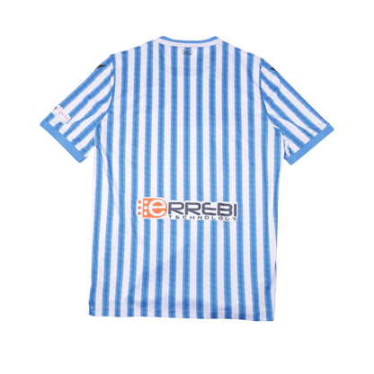 2020/21 SPAL home shirt back view showing Errebi Technology sponsor print