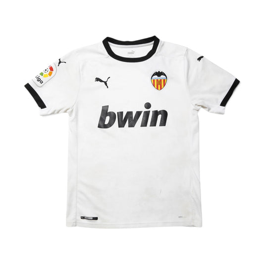 Valencia CF 2020/21 home shirt front view with bwin sponsor and crest