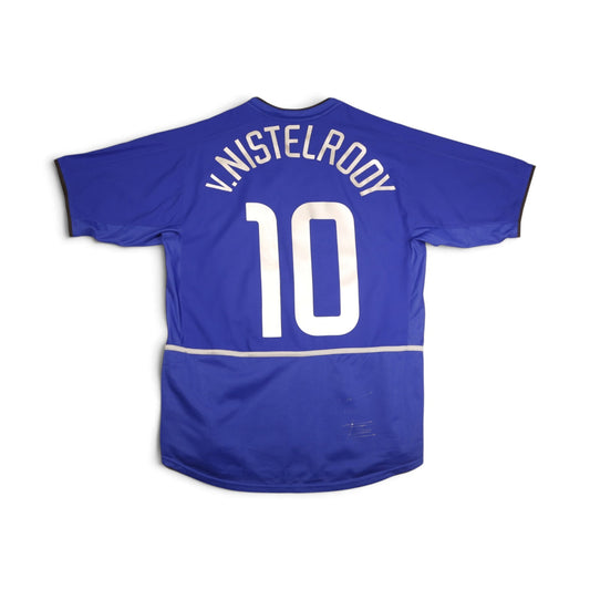 Back view of 2002/03 Manchester United third shirt showing V.NISTELROOY and number 10