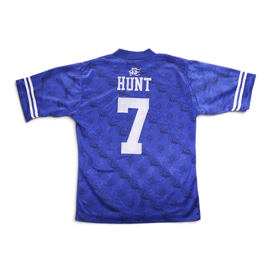 Back of Birmingham City shirt printed Hunt 7