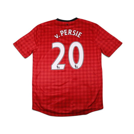 Manchester United 2012/13 home shirt back with Van Persie 20 print