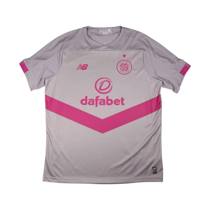 Celtic 2019/20 third shirt front view showing Dafabet sponsor and crest