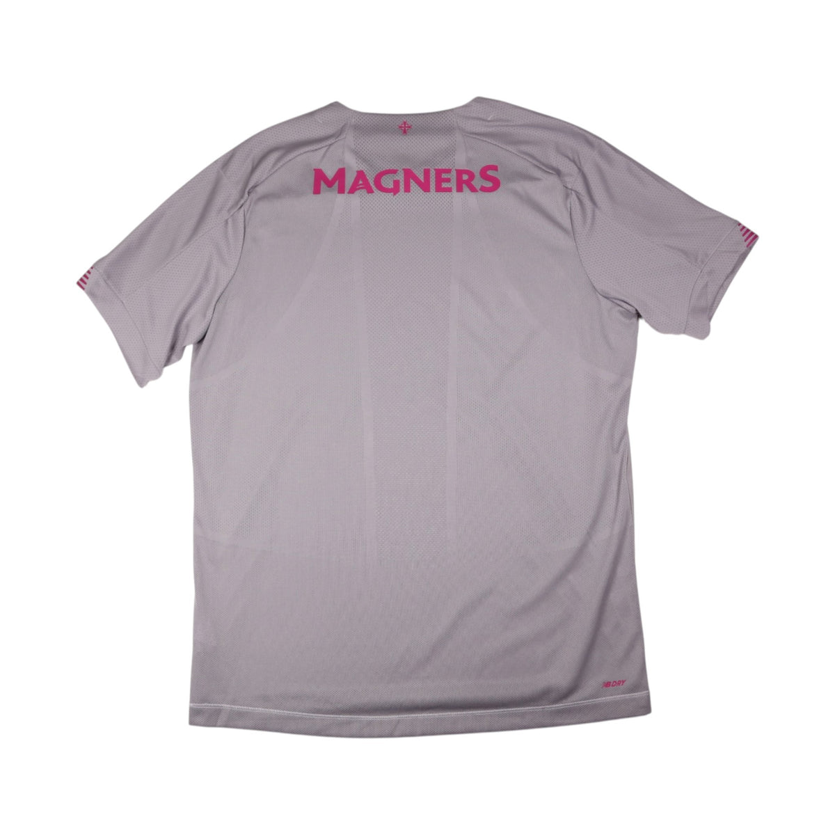 Celtic 2019/20 third shirt back view showing Magners logo