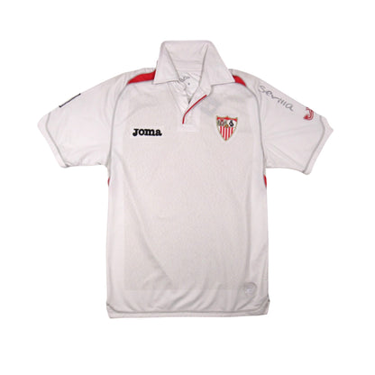 Front view of the 2009/10 Sevilla home shirt by Joma