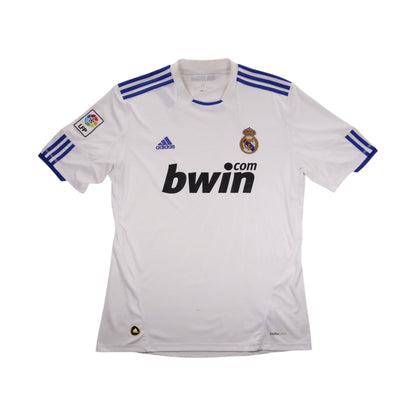 Real Madrid 2010/11 adidas home shirt front with bwin.com sponsor