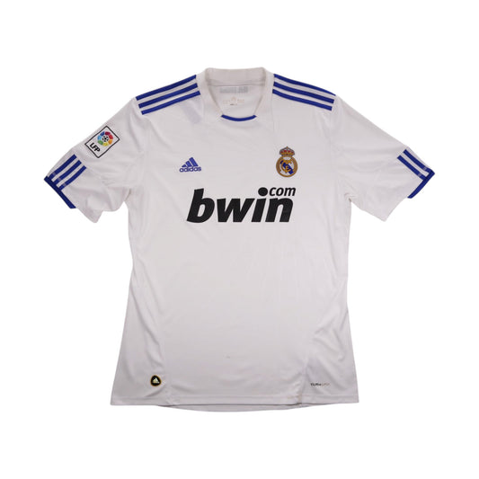 Real Madrid 2010/11 adidas home shirt front with bwin.com sponsor