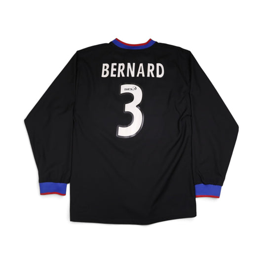 Back of Rangers goalkeeper shirt showing Bernard and number 3