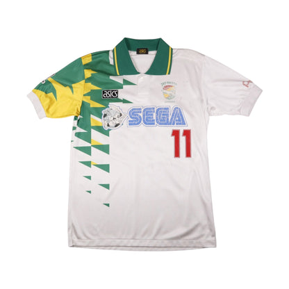 Front of 1993/94 JEF United away shirt with Sega sponsor and number 11