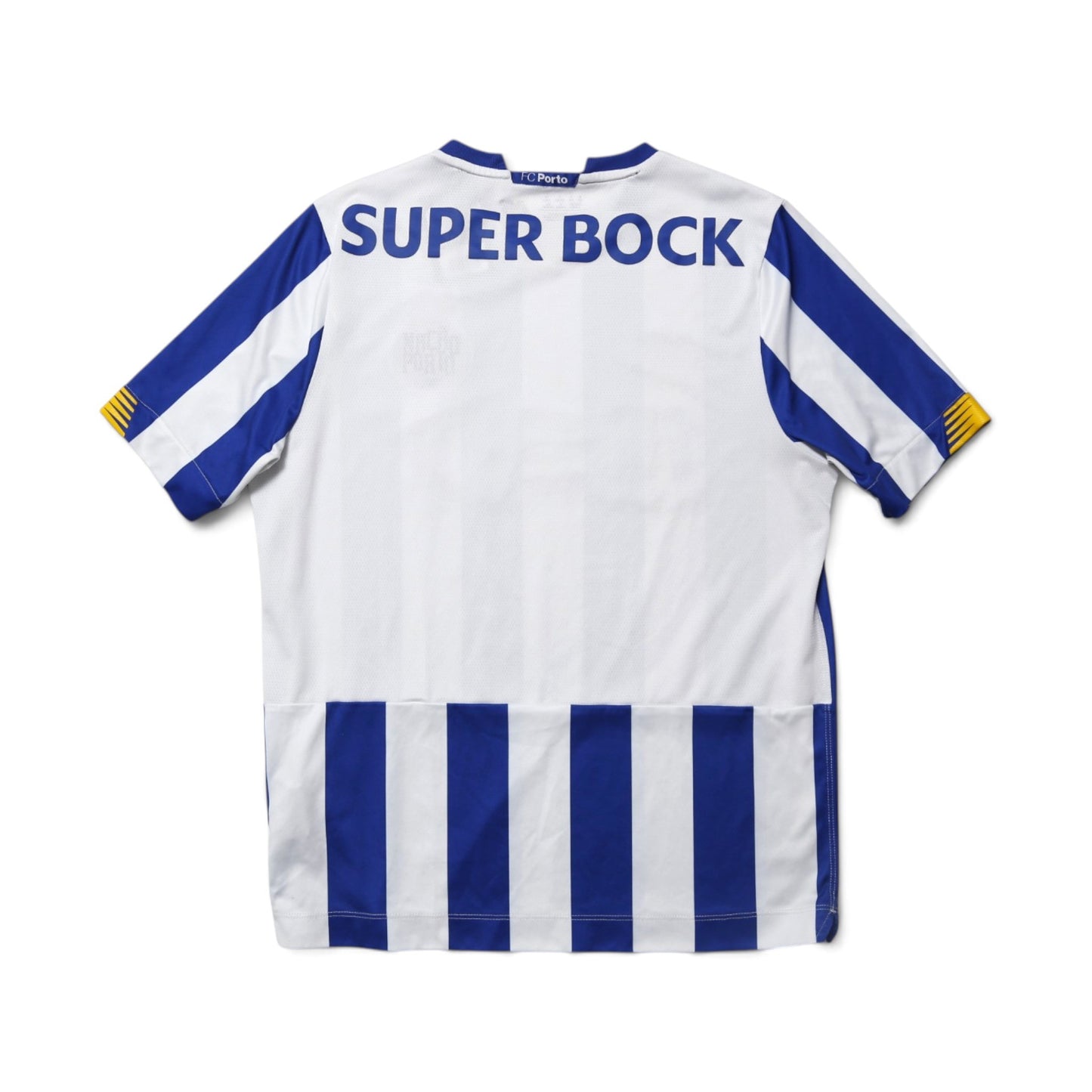 FC Porto 2020-21 home shirt back view showing Super Bock sponsor