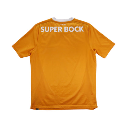 FC Porto 2017/18 away shirt, back view showing SUPER BOCK lettering