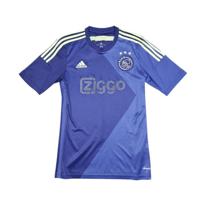 Front view of 2014/15 Ajax away football shirt by adidas with Ziggo sponsor