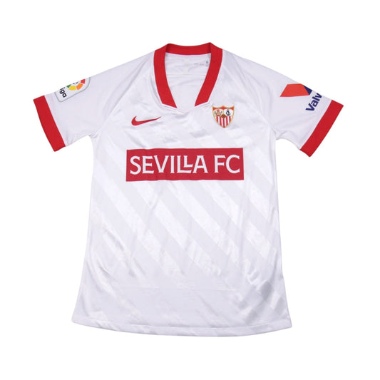 Front of Sevilla home shirt with Sevilla FC branding and Nike swoosh