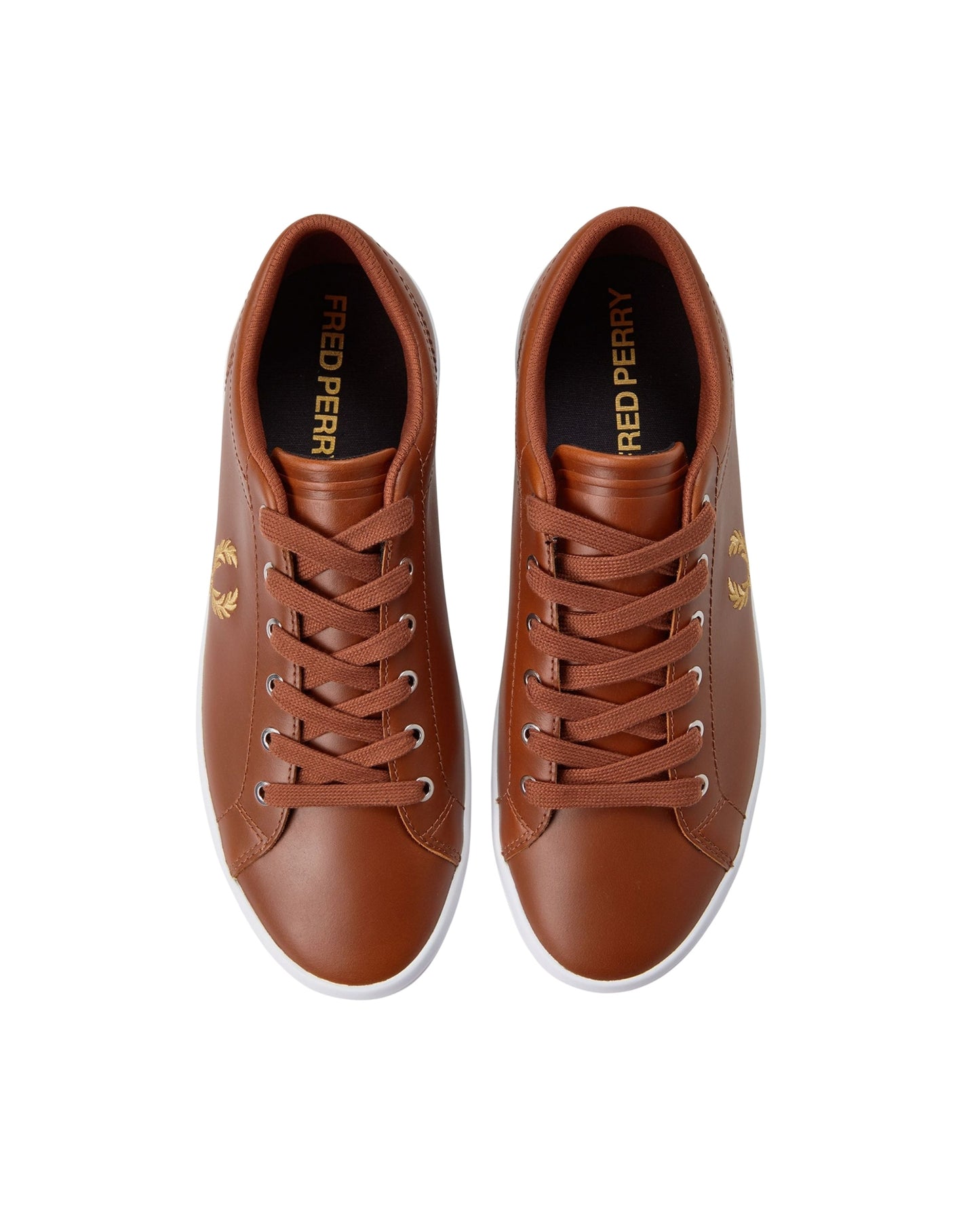 Fred Perry Baseline Leather Trainers