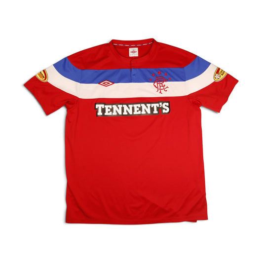 Rangers 2011/12 away shirt front view with Tennent's sponsor and crest